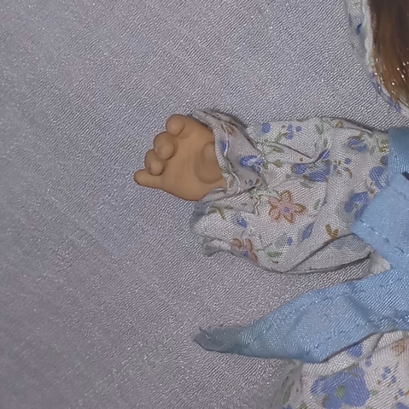 Gi-Go Toys My Pals Bean Bag Kids 8" Doll Expressive Face 1998 Sleepy Girl - Picture 4 of 8